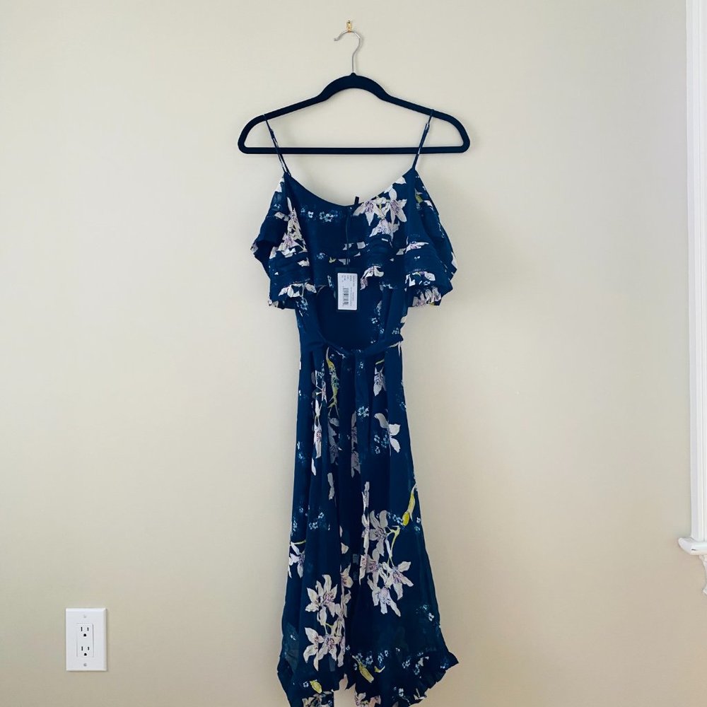 Paige Sahar Silk Floral Dress (Size S) nwt